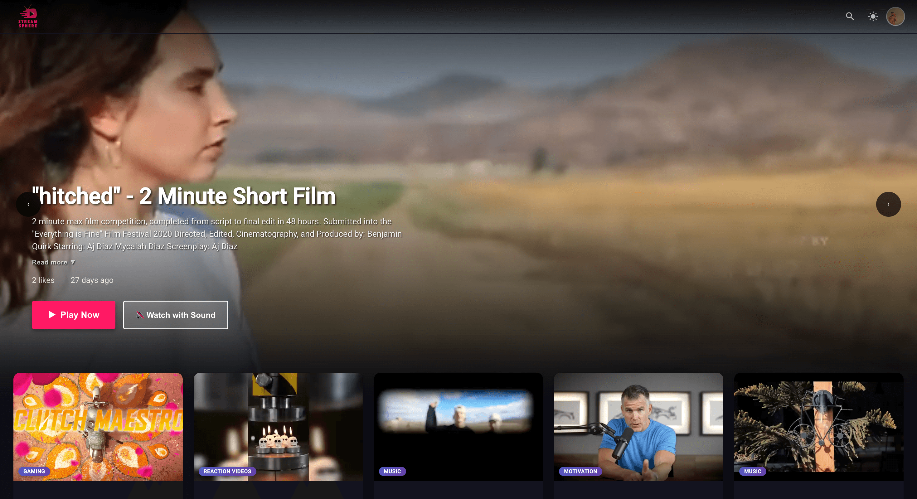 StreamSphere screenshot